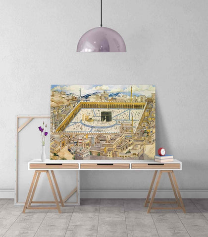 Kaaba Islamic Wall Art - Islamic Canvas Printing