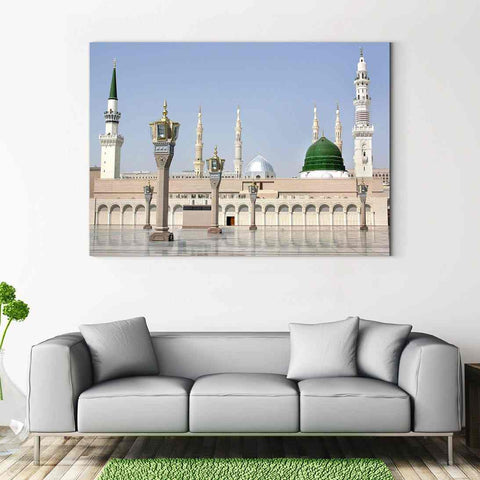 Masjid An Nabawi - Islamic Canvas Printing Islamic Wall Art