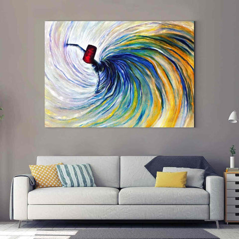 Islamic Wall Art Whirling Dervish - Islamic Modern Canvas Printing