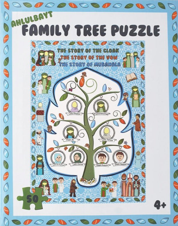 Ahlul Bayt Family Tree Puzzle-al-Burāq