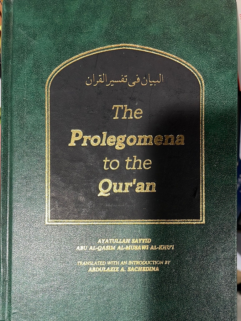 The Prolegomena to the Quran