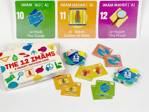 The 12 Imams - A Memory Matching Game-al-Burāq